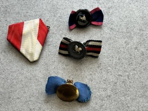 Militär diverse Knopfloch Spangen u.a. 1. Weltkrieg - Bild 1 von 3