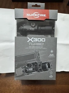 Surefire X300T-B X 300 Black Flashlight Turbo Series Handgun WeaponLight - Picture 1 of 8