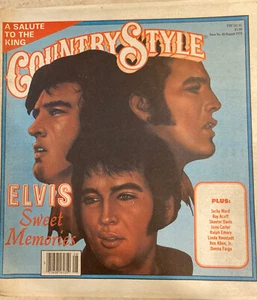 Country Style - #46 Agosto 1979 Rivista Giornale Omaggio Elvis - Foto 1 di 9