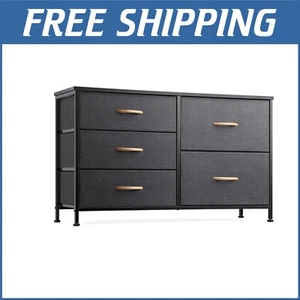 Durable Multi-Functional Dresser with 5 Drawers - Ideal for Kids & Living Room - Picture 1 of 10