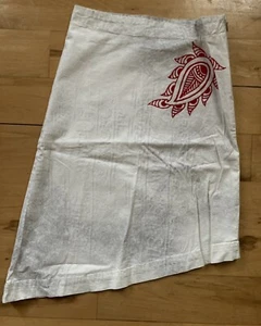 Designer/Paris Kenzo Jungle Kids Assymetrical Stretch Cotton Skirt sz 8 - Picture 1 of 7