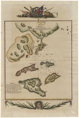 Antique Map "Sketch of the Typa and Macao" (China) Capt. James Cook, c.1784 - Image 1 of 3