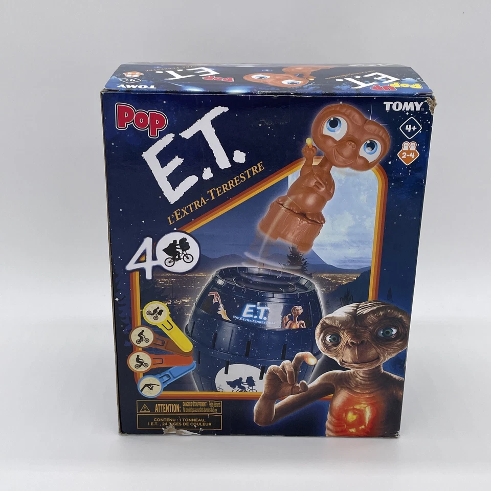 Pop Up E.T. The Extra-Terrestrial 40th Anniversary Limited Ed Game TOMY