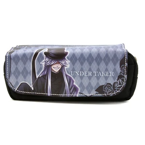Black Butler - Undertaker Style A Travel Bag NEW Kuroshitsuji Clutch Pencil Case - Picture 1 of 3