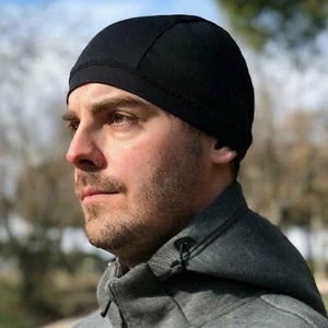 Men Summer Cooling Dome Skull Cap Biker Motorcycle Head Wrap Headband Beanie Hat - Picture 1 of 10