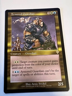 MTG Magic The Gathering Invasion Armored Guardian Rare LP - Image 1 of 2