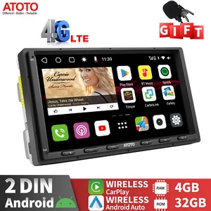 ATOTO S8MS 7in 2DIN Android Car Stereo 4+32G 4G LTE ChatGPT GPS Track NAVI Radio - Picture 1 of 14