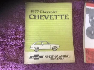 1977 Chevrolet CHEVETTE Shop Manual Supplement - Picture 1 of 3