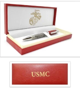 USMC Offizier Präsentation Tintenstift Offizielle US Marine Vitrine Geschenkbox - Bild 1 von 3