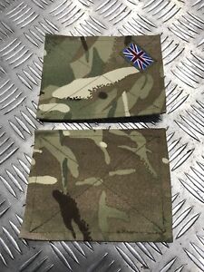 X2 Genuine British Military MTP Blanking Patches Panel Union Jack for UBACS/PCS