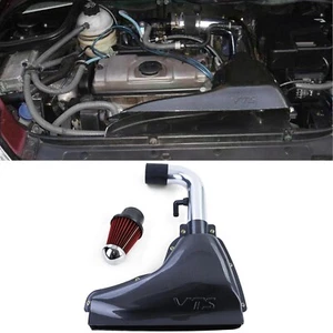 KIT ASPIRAZIONE ARIA AIRBOX CARBON LOOK + FILTRO SPORTIVO PER CITROEN SAXO 1996-2004 - Foto 1 di 9