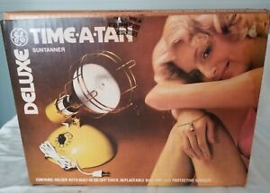 Vintage General Electric Deluxe "Time A Tan" Sun Tanner 1984