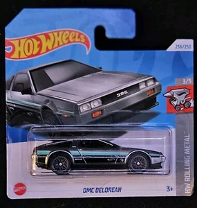 Hot Wheels DMC DeLorean Short Card 2024 Treasure Hunt N Case - Picture 1 of 4