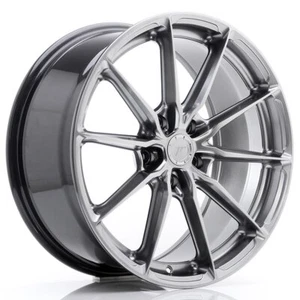 Alufelge Japan Racing JR37 19x8,5 ET45 5x114,3 Hyper Schwarz Räder JR Wheels - Bild 1 von 1