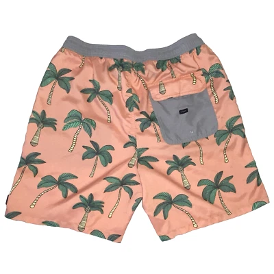 Board Shorts Grandes Defectos Bañador Surf Palmera Melocotón Playa Piscina e Foto 1 de 4