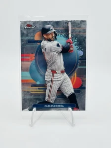 2025 Topps Finest Uncommon SP Carlos Correa Twins Astros # 199 - Picture 1 of 2