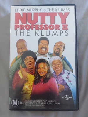 Nutty Professor 2 The Klumps VHS Video Tape 2000 PAL Eddie Murphy Universal - image 1 of 4