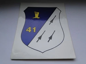 Aufkleber  Bundeswehr  FlaRakGrp 41  ca 8x10  cm - Picture 1 of 1