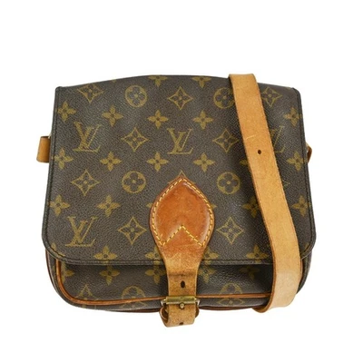 LOUIS VUITTON CARTOUCHIERE MM SHOULDER BAG MONOGRAM M51253 882SL YQ00795 - Image 1 of 4