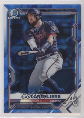 2021 Bowman Chrome Sapphire Edition Chrome Prospects Shea Langeliers #BCP-157 - Image 1 of 2