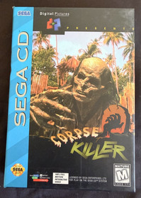 Corpse Killer (Sega CD, 1994) CIB ! Temporary Tattoo Included