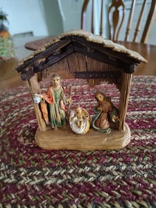 VTG Nativity Scene Holy Family Italy 19 Fontanini - Picture 1 of 6