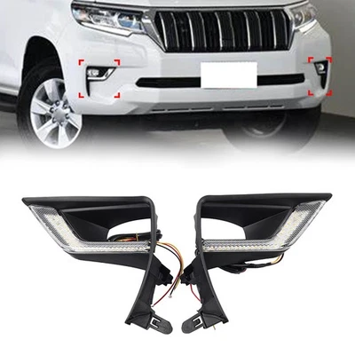 Daytime Running Light Turn Signal For Toyota Land Cruiser Prado 2018-2021 - Image 1 of 4