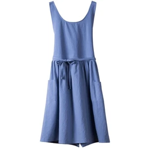 Cotton/Linen Blend Florist Apron with Two Pocket Work Dress Gardening Works - Picture 1 of 10