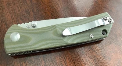 Kizer Kim Ning Liner Lock Knife VG-10 Blade G10 Handle Butter Smooth Deployment - Image 1 of 4