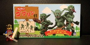 Exciting Goblin Village Figur 3 Pack Aquamqrine Neu OVP MISB Original heo RAR - Picture 1 of 7