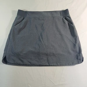 32 Degrees Cool Gray Stretch Skort w/ Pockets - Size M - Picture 1 of 3