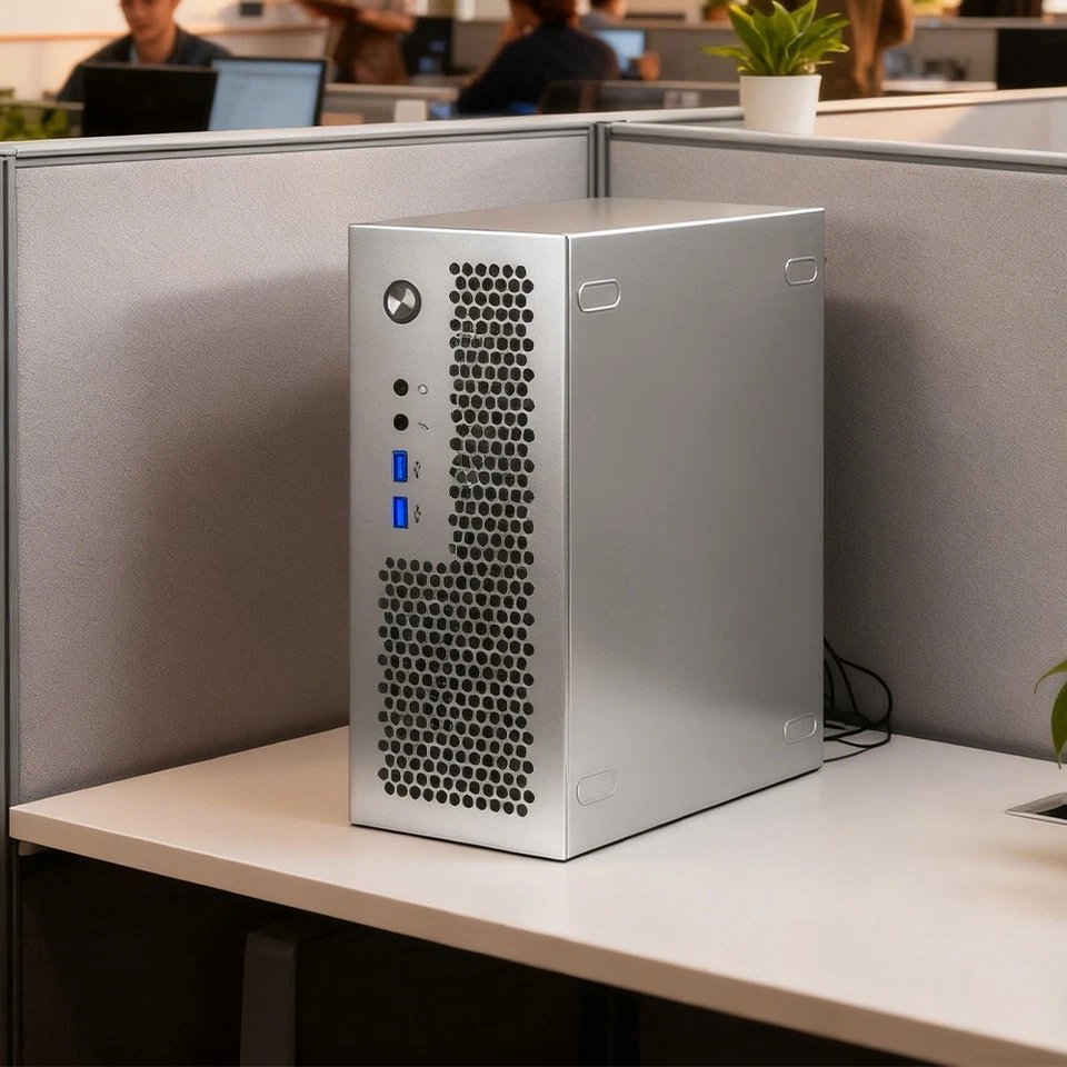 A09 Mini ITX Chassis HTPC Portable Computer Case Support Small 1 U Power Supply - Image 1 of 4