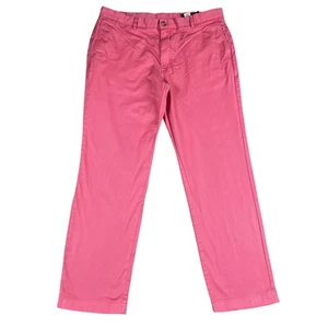 Vineyard Vines by Shep & Ian Mens Pink Khaki Pants Sz 38 x 30 - Picture 1 of 6