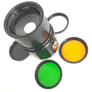 3M-5A 500mm F8 Mirror Lens + 4x Filters & Padded Case RMF03-GB - Picture 1 of 12