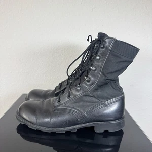 Vintage RO-Search Spike schützende Militär Dschungel Stiefel Größe 9R schwarz - Bild 1 von 16