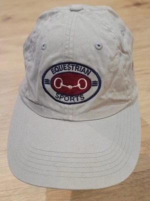 Equestrian Sports Gray Adjustable Baseball Cap Hat Youth by Stirrup Clothing Foto 1 de 4