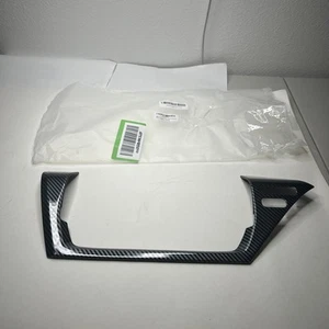 For Toyota Camry 21-2022 Carbon Fiber ABS Center Console Air Outlet Vents Cover - Foto 1 di 16