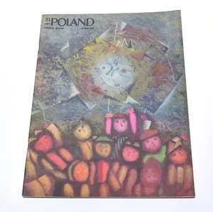 OCTOBER 1969 POLAND ILLUSTRATED MAGAZINE COVER ART "KITES" BY ANTONI BORATYNSKI - Imagen 1 de 4