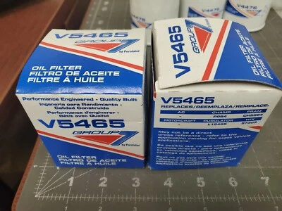 (2) V5465 Group 7 / L15465 Purolator Oil Filters   [B4B4] - Image 1 of 3