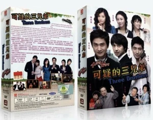 THREE BROTHER Korean Drama - TV Series DVD with English Subtitles 10 Disc Set - Imagen 1 de 1
