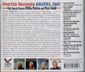 PORTER WAGONER Brand New CD "Gospel 2007" - Picture 1 of 2