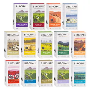 Birchall 15 Plant Based Prism Tea Bags - Buy 6 Get Free UK Post! - Picture 1 of 72
