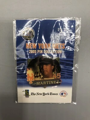 PEDRO MARTINEZ New York Mets 2005 Prendedor Colección Sombrero Solapa Prendedor - TOTALMENTE NUEVO Foto 1 de 2