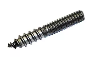 1/4" X 20 HANGER BOLTS 1 1/2", 2" AND 3" OR WING NUTS PACKS OF 50* - Picture 1 of 6