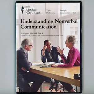 The Great Courses Understanding Nonverbal Communication Professor Mark G. Frank - Imagen 1 de 2