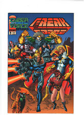 Freak Force #9 VF/NM 9.0 Image Comics 1994 Keith Giffen, Cyberforce app.