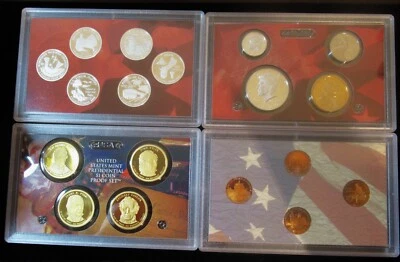 2009 18 Coin US Mint Silver Proof Set CoA in Original Box - Image 1 of 4