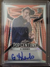 2023 Leaf Pop Century Autograph Orange MOJO 2/3 #BA-GH2 G Herbo