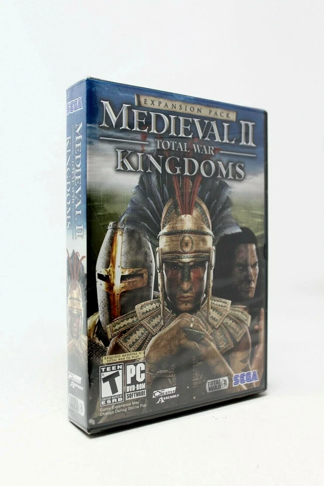 Medieval II: Total War -- Kingdoms - PC - Strategy Game - NEW - See desc - LD - Image 1 of 4
