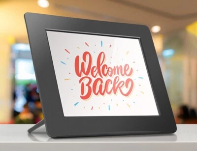 8" Digital Photo Frame WiFi Smart Picture Touch Screen Frame Auto-Rotate 16GB - Image 1 of 4